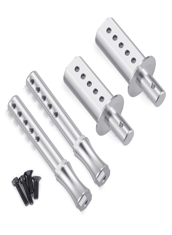 MORFUM RC Car Front Shell Holder Column Mounts Aluminum Front Body Post Set with Screws Compatible with 1/7 HOBAO VTE2 RC Car - Image 2